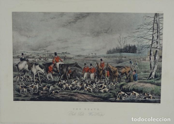 Kunst: Grabado The death grabador J.Phelps principios siglo XX