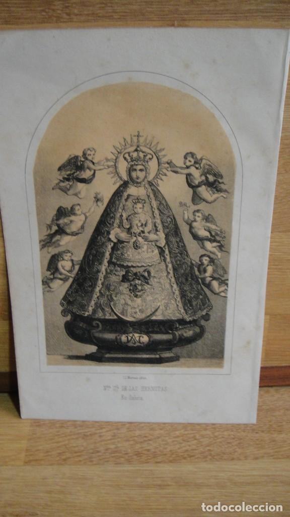 Arte: grabado de nuestra se&ntilde;ora de las hermitas - galicia - j. l. martinez editor