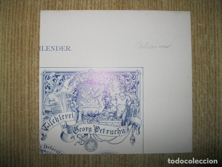 Arte: Anuncio alem&aacute;n de publicidad, hacia 1860