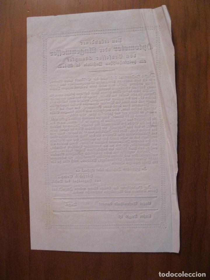 Arte: Informaci&oacute;n sobre el opt&oacute;metro, 1835. An&oacute;nimo - Foto 2