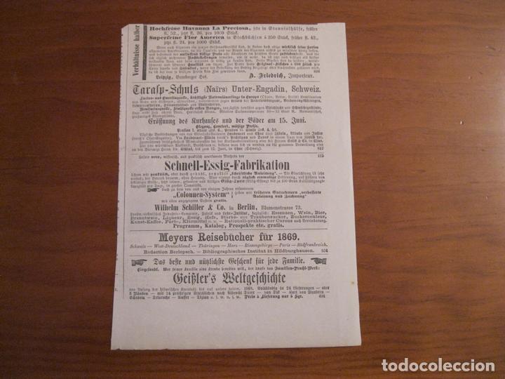 Arte: El tendero, 1869. An&oacute;nimo - Foto 2