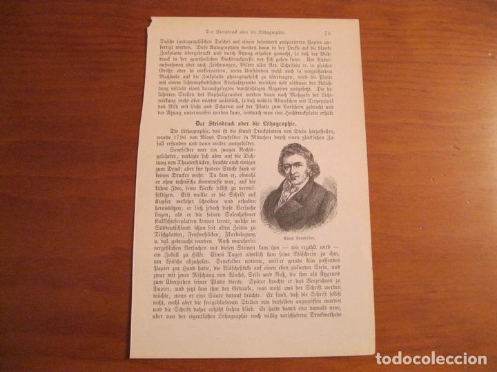 Arte: El escribano, 1893. An&oacute;nimo - Foto 2