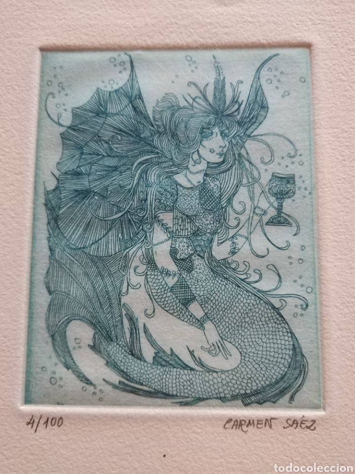 Arte: Grabado Carmen Saez - Foto 1