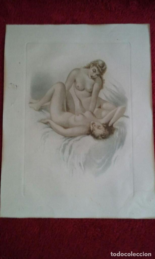 Art: Antiguo Grabado Erotico.