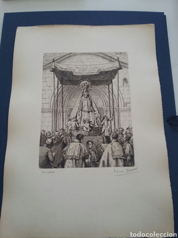 Arte: Ramon Borrell i Pla Grabado - Foto 1