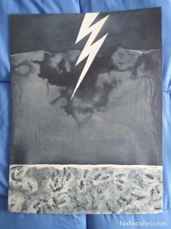 Art: Doroteo ARNAIZ (Madrid, 1936) aguafuerte de 38x50cms, firmado y numerado 121/195 En perfecto estado!