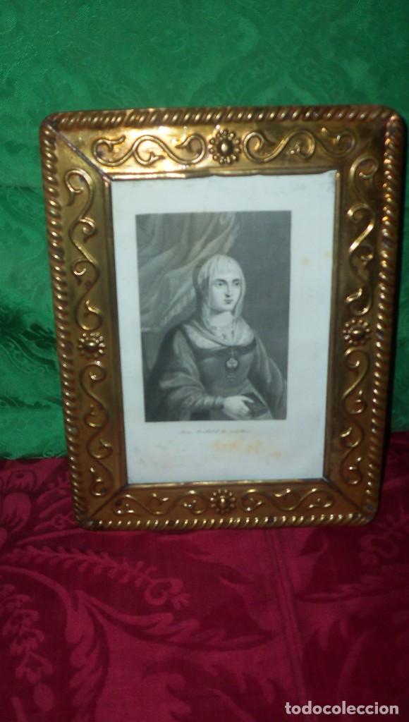 Arte: MARCO CON GRABADO SG- XIX - Foto 1