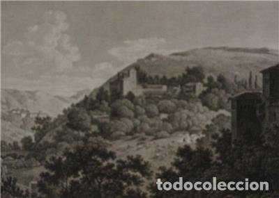Arte: Palacio de Generalife (Granada, Espa&ntilde;a), 1806. Laborde - Foto 5