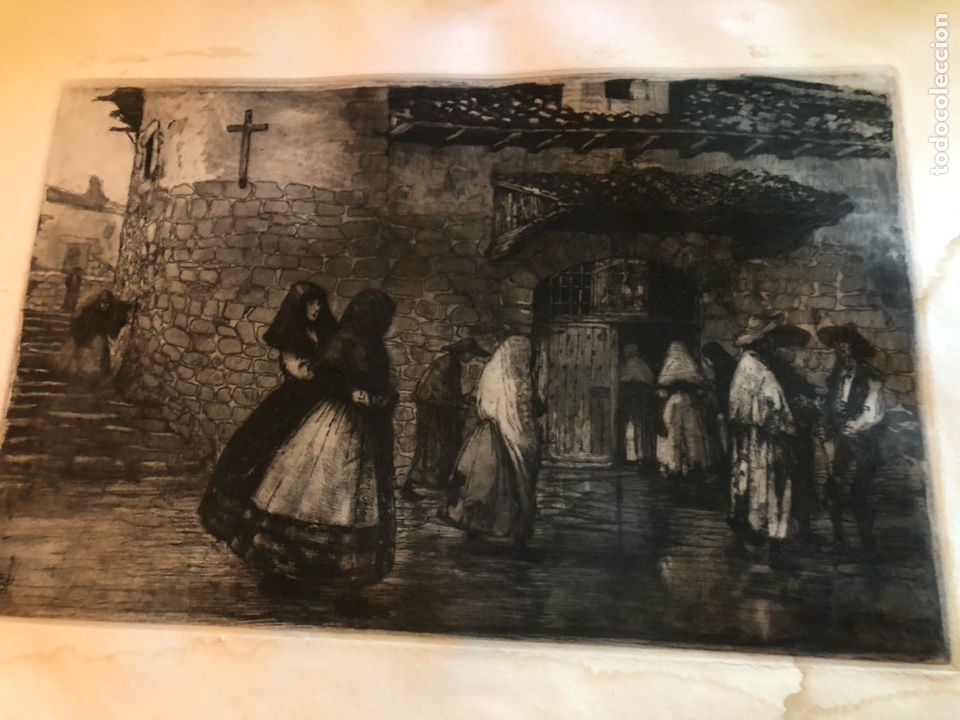 Arte: Acudiendo a misa Ricardo baroja - Foto 5