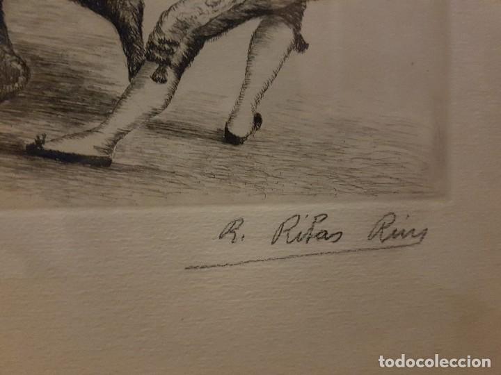 Arte: grabado de ramon ribas rius. - Foto 3
