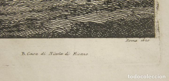 Arte: Rossini - Veduta del Tempio de Vesta - Foto 6