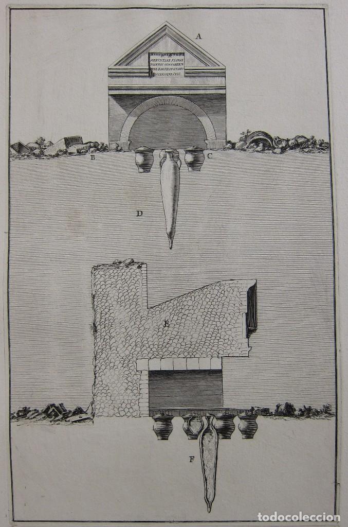 Arte: G.B. Piranesi - Estudio arquitect&oacute;nico - Foto 2