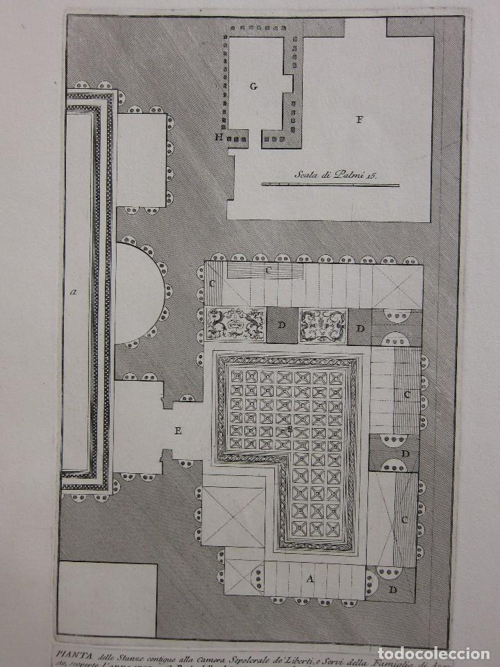 Arte: G.B. Piranesi - Estudio arquitect&oacute;nico - Foto 2
