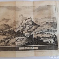 Arte: ZAHARA [DE LA SIERRA] (MÁLAGA) / GRABADO DE 1715 DE LES DELICES DE L'ESPAGNE ET DU PORTUGAL. Lote 401136054