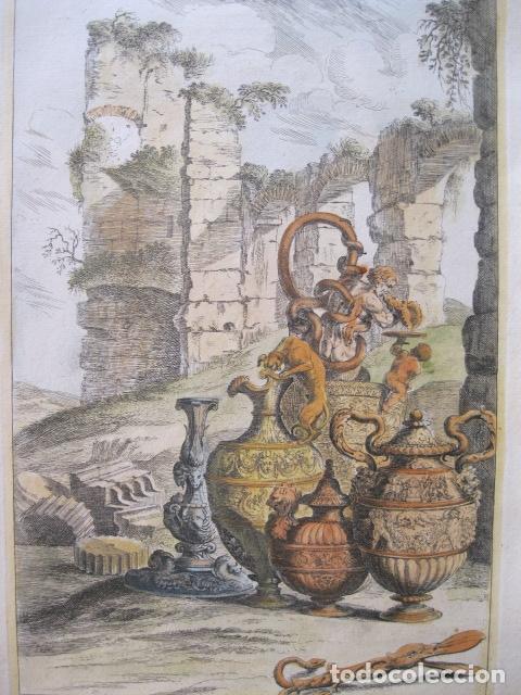 Arte: Vasijas romanas  II, 1679. Sandrart - Foto 1