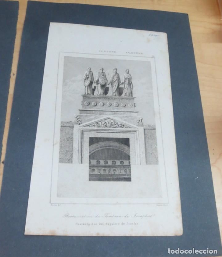 Art: GRABADO PALESTINA RESTAURACI&Oacute; DEL SEPULCRO DE JOSAFAT