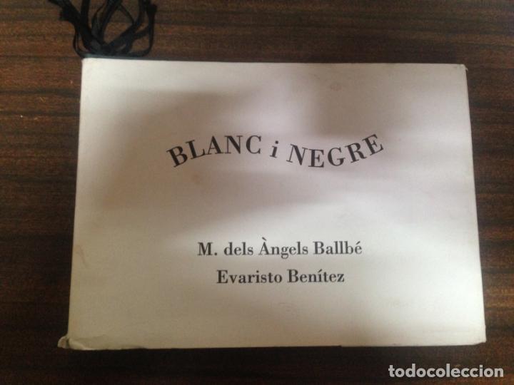 Art: CARPETA CON DIBUJOS BLANC I NEGRE TEXTOS M&ordf; ANGELLS BALBE DIBUJOS EVARISTO BENITEX ED LIMITADA Y NUM