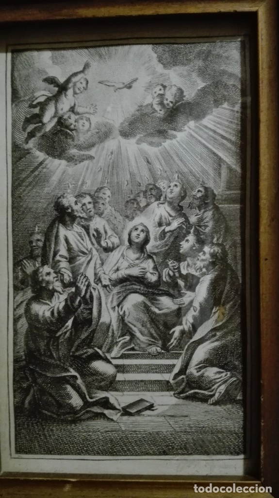 Arte: GRABADO S XVII PENTECOSTES - Foto 5