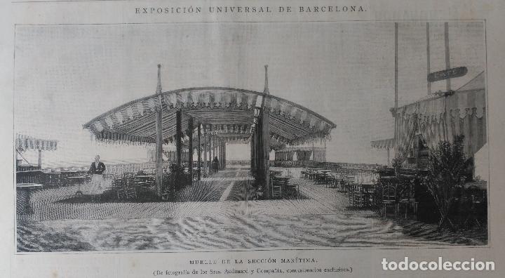 Arte: EXPOSICION UNIVERSAL DE BARCELONA (1888) - Foto 1