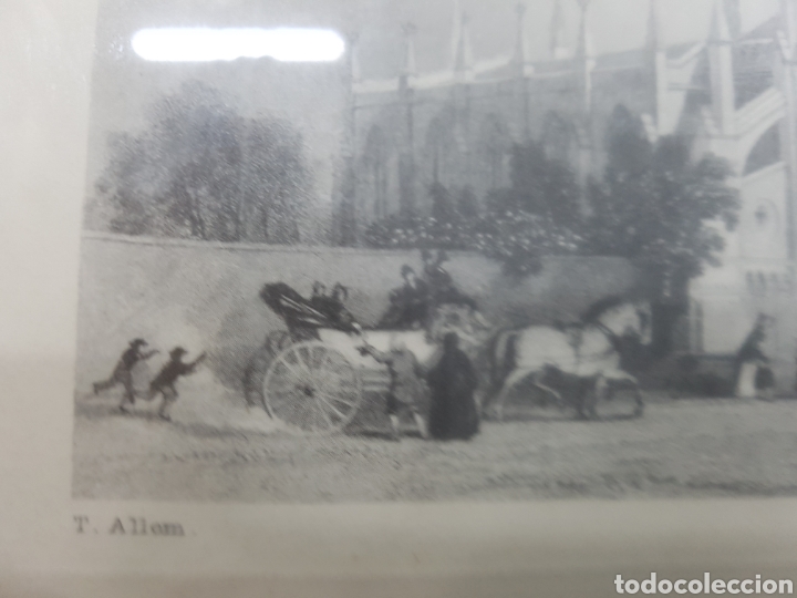 Arte: Grabado iglesia 1840 - Foto 4