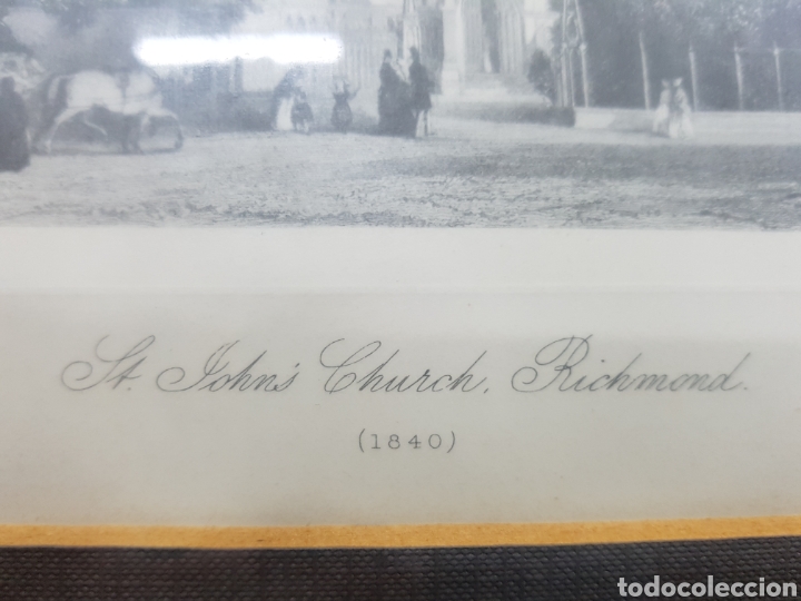 Arte: Grabado iglesia 1840 - Foto 5