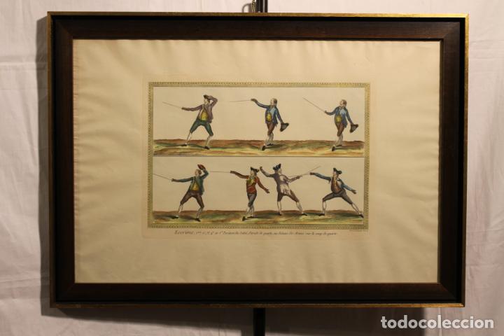 Arte: GRABADO ARTE DEL ESGRIMA - Foto 1