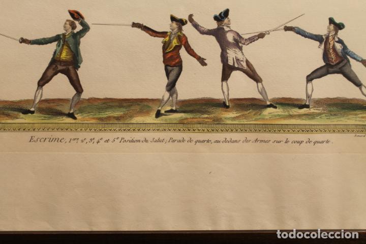 Arte: GRABADO ARTE DEL ESGRIMA - Foto 2