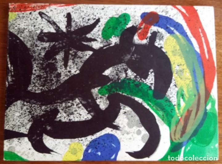 Arte: Cat&aacute;logo Joan Miro Oeuvre grav&eacute; et lithographi&eacute; - Gerald Cramer 1969