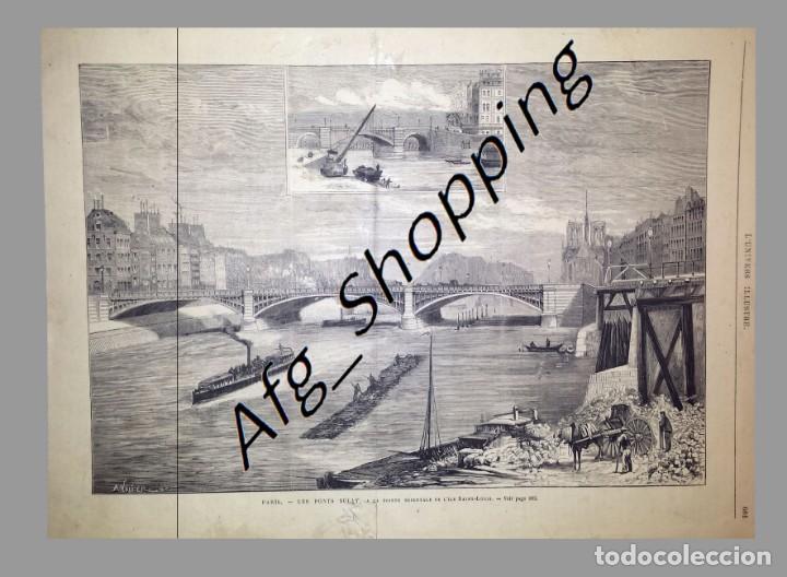 Art: PARIS - LES PONTS SULLY