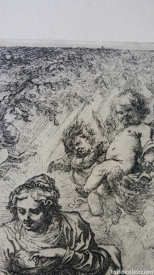 Arte: Grabado antigua de Cornelis Schut - Foto 8