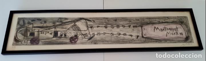 Arte: Grabado. Montserrat Montero. - Foto 1