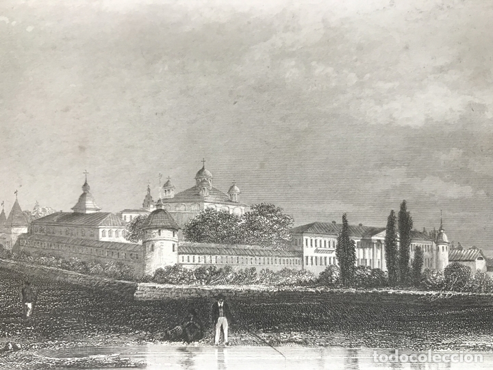 Arte: Monasterio de San Hipacio, en Krostroma (Rusia), circa 1850. Meyer/Eigenthum - Foto 1