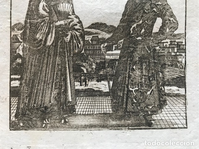 Arte: Pareja de nobles mongoles, 1719. Mallet - Foto 4