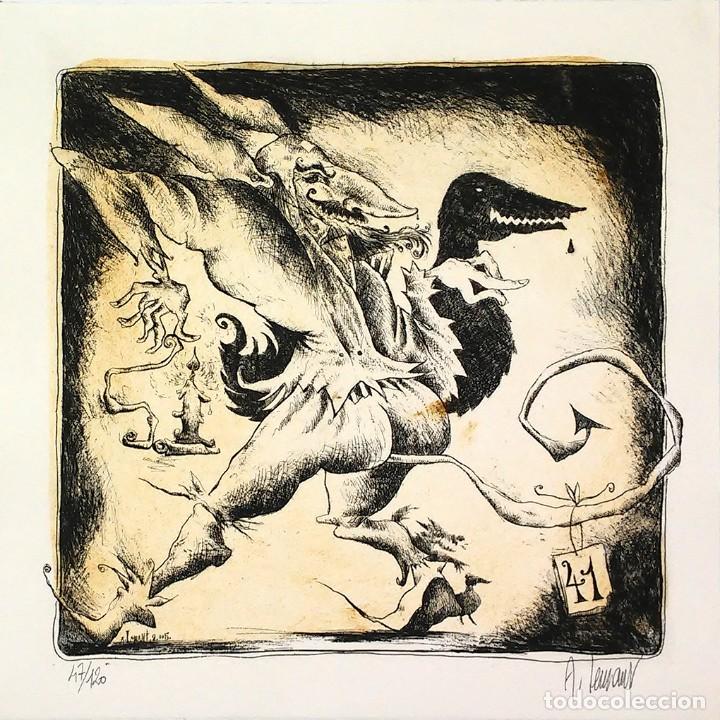 Arte: grabado de albert lemant - Foto 1