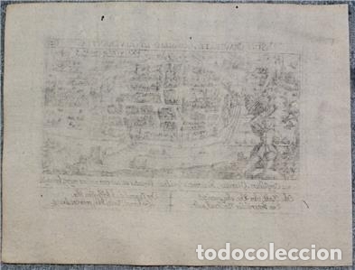 Arte: Vista de Saintes (Francia), 1637. Daniel Meisner y Eberhard Kieser - Foto 6