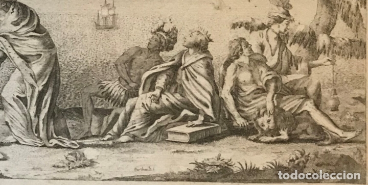 Arte: Frontispicio de la Geographie Moderna, 1767. A. Clouet - Foto 7