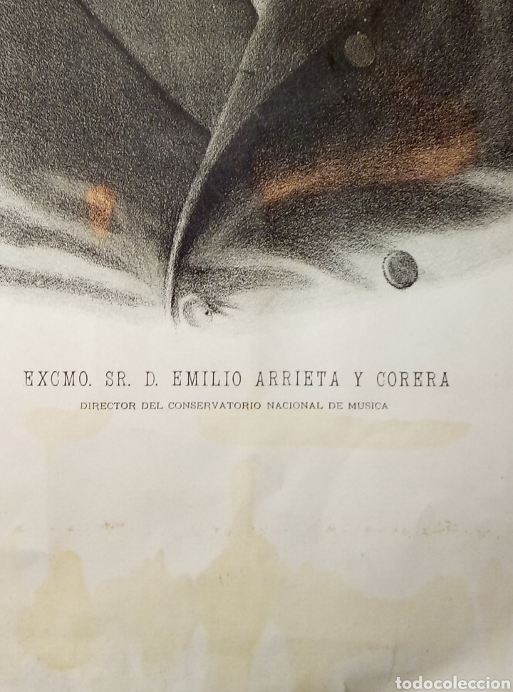 Arte: Grabado Emilio Arrieta y Corera - Foto 3