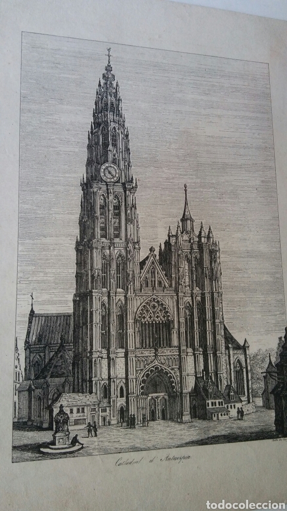 Arte: El Cathedral de Amberes (Antwerpen)- Belgica