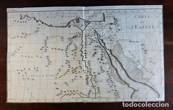 Arte: Mapa hist&oacute;rico de Egipto de 1729 - Foto 1