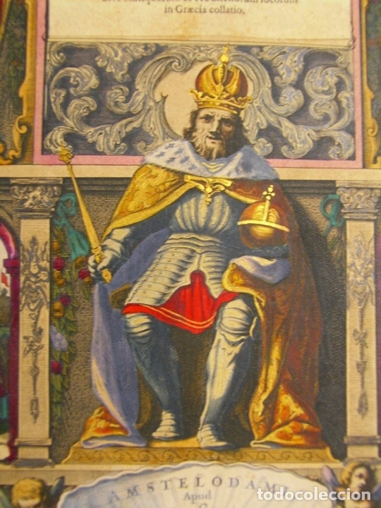 Arte: Frontispicio del Atlas Novus, 1650. Janssonius - Foto 2