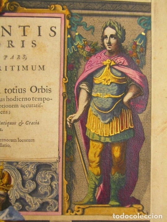 Arte: Frontispicio del Atlas Novus, 1650. Janssonius - Foto 3