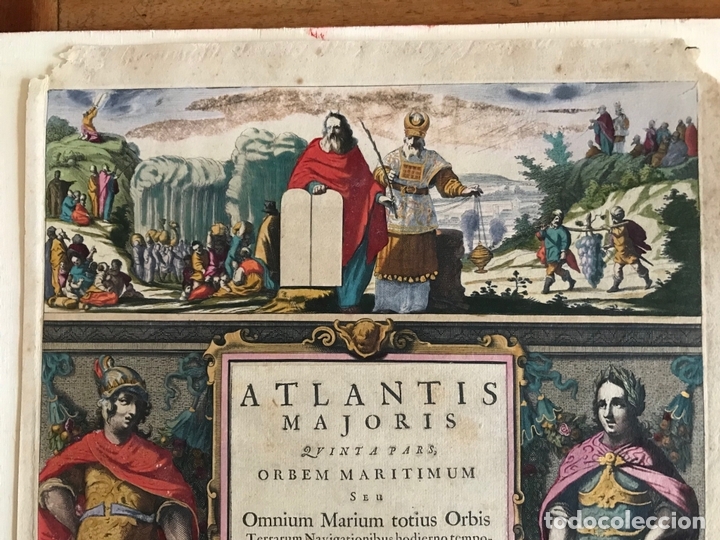 Arte: Frontispicio del Atlas Novus, 1650. Janssonius - Foto 9