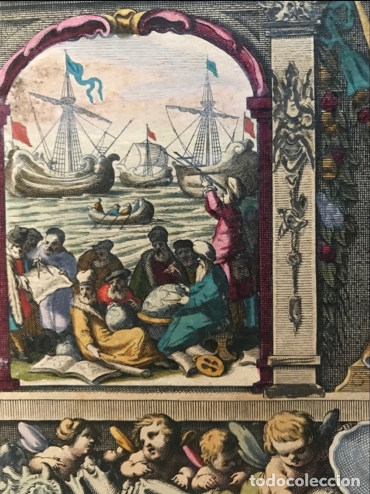 Arte: Frontispicio del Atlas Novus, 1650. Janssonius - Foto 11