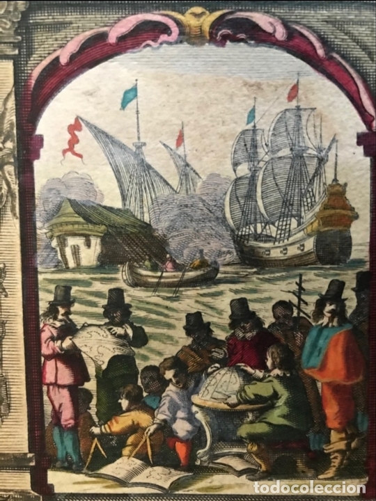 Arte: Frontispicio del Atlas Novus, 1650. Janssonius - Foto 12