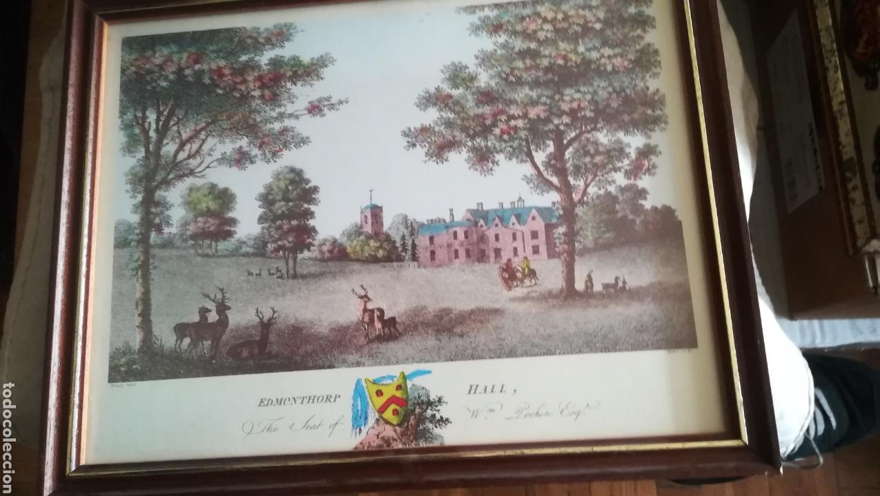 Arte: Antiguo grabado ingl&eacute;s - Foto 1