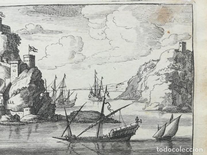Arte: PE&Ntilde;ON DE VELEZ DE LA GOMERA - PEETERS - A&Ntilde;O 1686 - Foto 4
