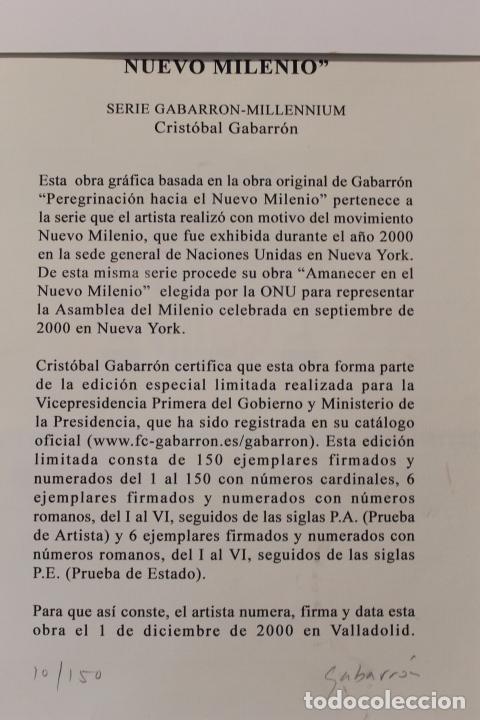Arte: CRISTOBAL GABARRON, Grabado - Foto 5