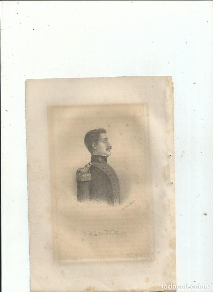 Arte: GUERRA DE LA INDEPENDENCIA - RETRATO DE PEDRO VELARDE