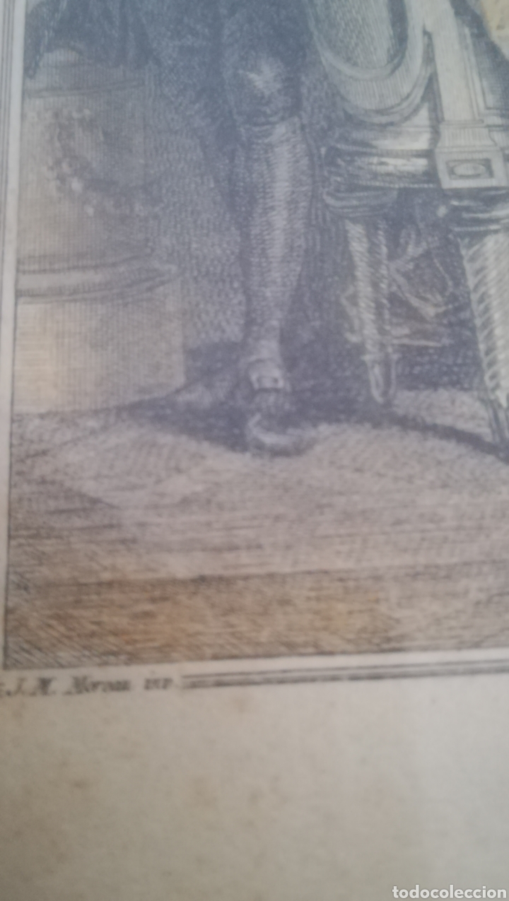 Arte: Antiguo grabado galante de 1776 - Foto 3