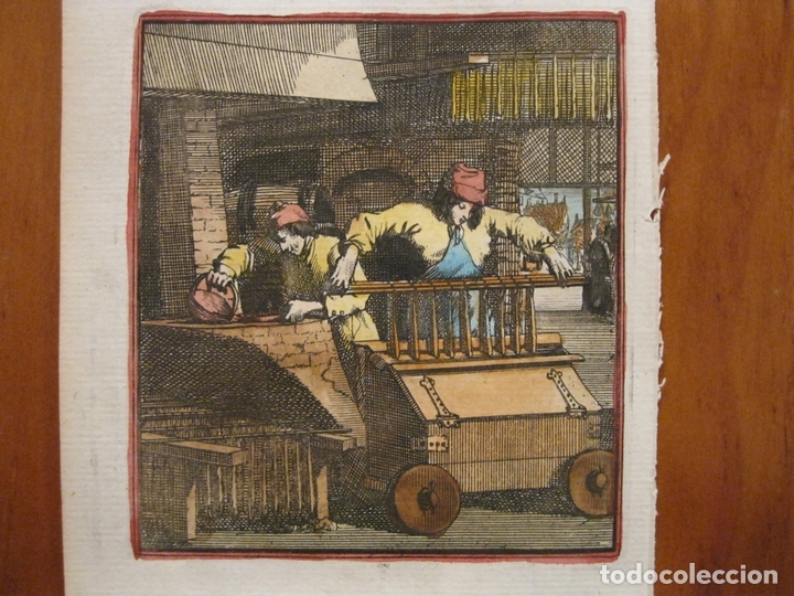 Arte: El fabricante de velas, 1699. Weigel - Foto 1